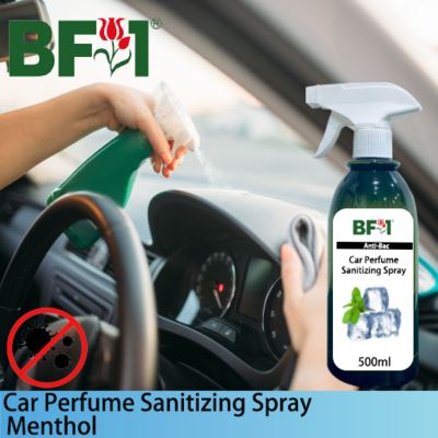 Car Perfume Sanitizing Spray - Menthol - 500ml