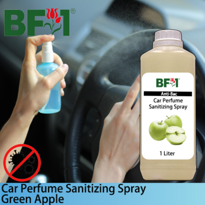 Car Perfume Sanitizing Spray - Apple - Green Apple - 1L