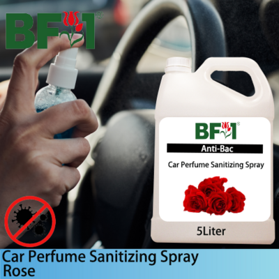 Car Perfume Sanitizing Spray - Rose - 5L