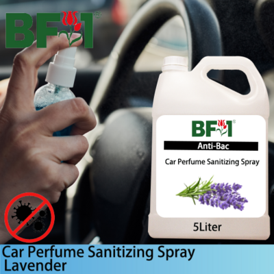 Car Perfume Sanitizing Spray - Lavender - 5L