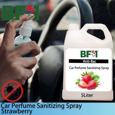 Car Perfume Sanitizing Spray - Strawberry - 5L