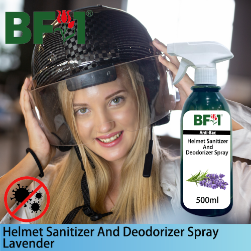 Helmet Sanitizer And Deodorizer Spray - Lavender - 500ml