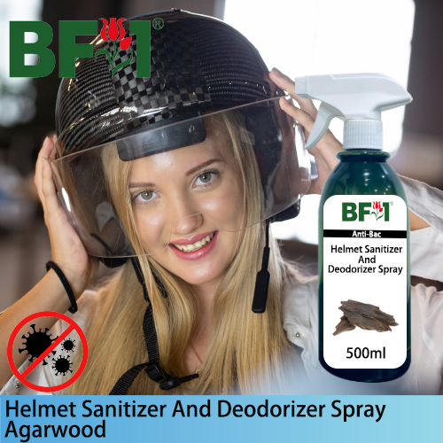 Helmet Sanitizer And Deodorizer Spray - Agarwood - 500ml
