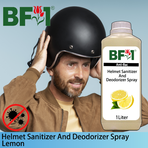 Helmet Sanitizer And Deodorizer Spray - Lemon - 1L