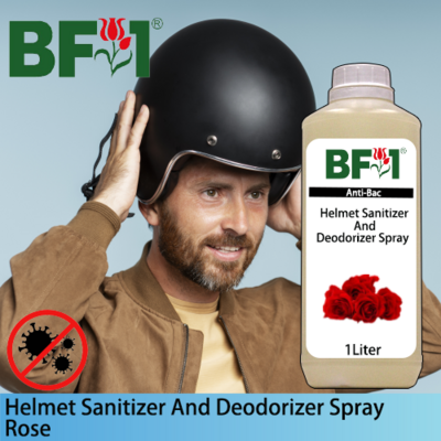 Helmet Sanitizer And Deodorizer Spray - Rose - 1L