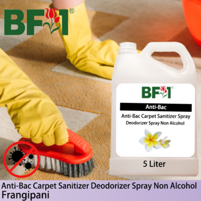 Carpet Sanitizer Deodorizer Spray - Frangipani - 5L