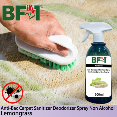 Carpet Sanitizer Deodorizer Spray - Lemongrass - 500ml