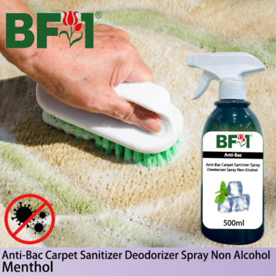 Carpet Sanitizer Deodorizer Spray - Menthol - 500ml