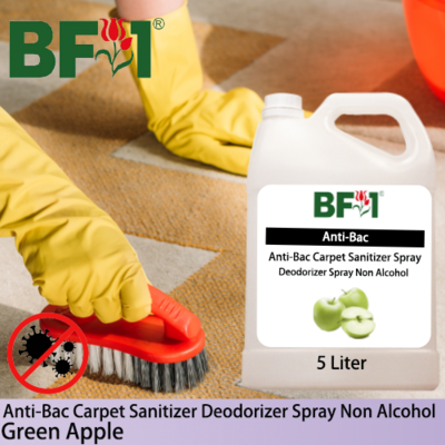 Carpet Sanitizer Deodorizer Spray - Apple - Green Apple - 5L