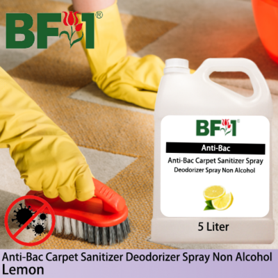 Carpet Sanitizer Deodorizer Spray - Lemon - 5L