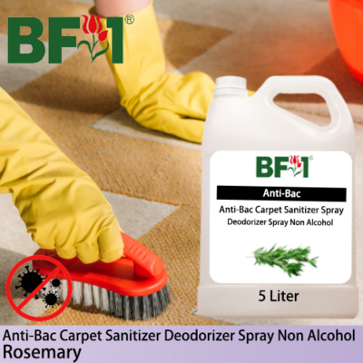 Carpet Sanitizer Deodorizer Spray - Rosemary - 5L