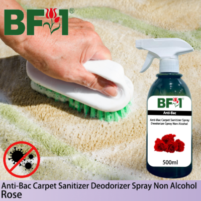 Carpet Sanitizer Deodorizer Spray - Rose - 500ml