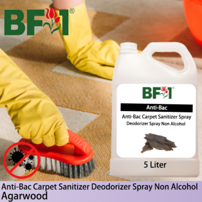 Carpet Sanitizer Deodorizer Spray - Agarwood - 5L