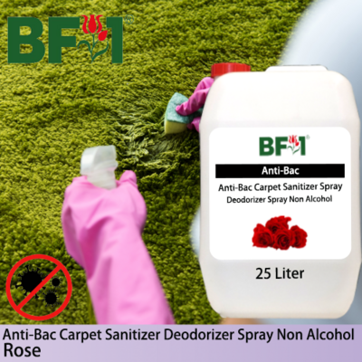 Carpet Sanitizer Deodorizer Spray - Rose - 25L