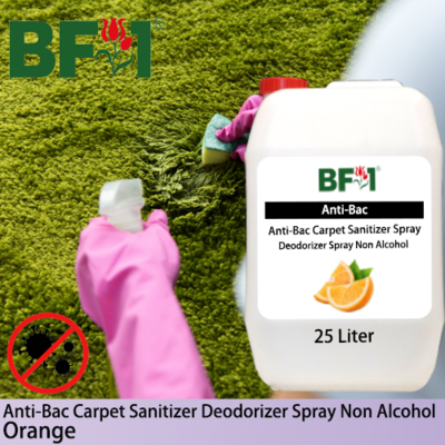 Carpet Sanitizer Deodorizer Spray - Orange - 25L