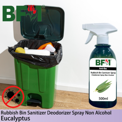 (ABRBSD) Eucalyptus Anti-Bac Rubbish Bin Sanitizer Deodorizer Spray - Non Alcohol - 500ml