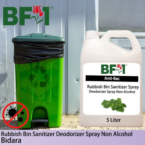 (ABRBSD) Bidara Anti-Bac Rubbish Bin Sanitizer Deodorizer Spray - Non Alcohol - 5L