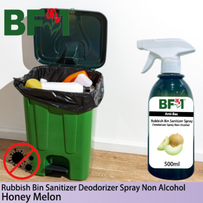 (ABRBSD) Honey Melon Anti-Bac Rubbish Bin Sanitizer Deodorizer Spray - Non Alcohol - 500ml