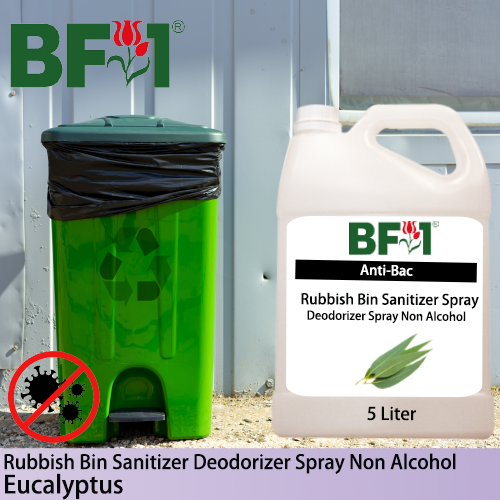 (ABRBSD) Eucalyptus Anti-Bac Rubbish Bin Sanitizer Deodorizer Spray - Non Alcohol - 5L