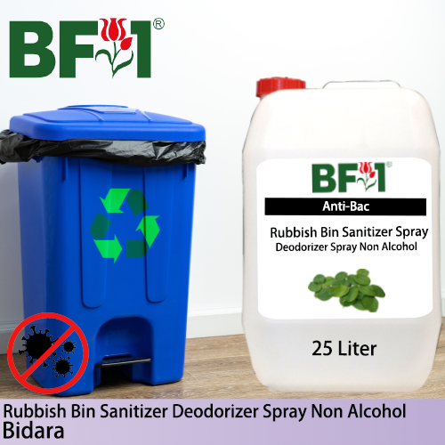 (ABRBSD) Bidara Anti-Bac Rubbish Bin Sanitizer Deodorizer Spray - Non Alcohol - 25L