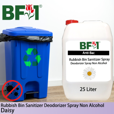 (ABRBSD) Daisy Anti-Bac Rubbish Bin Sanitizer Deodorizer Spray - Non Alcohol - 25L