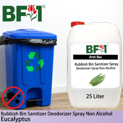 (ABRBSD) Eucalyptus Anti-Bac Rubbish Bin Sanitizer Deodorizer Spray - Non Alcohol - 25L