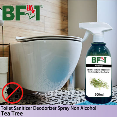 (ABTSD) Tea Tree Anti-Bac Toilet Sanitizer Deodorizer Spray - Non Alcohol - 500ml