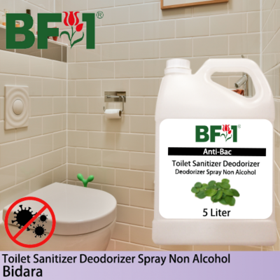 (ABTSD) Bidara Anti-Bac Toilet Sanitizer Deodorizer Spray - Non Alcohol - 5L