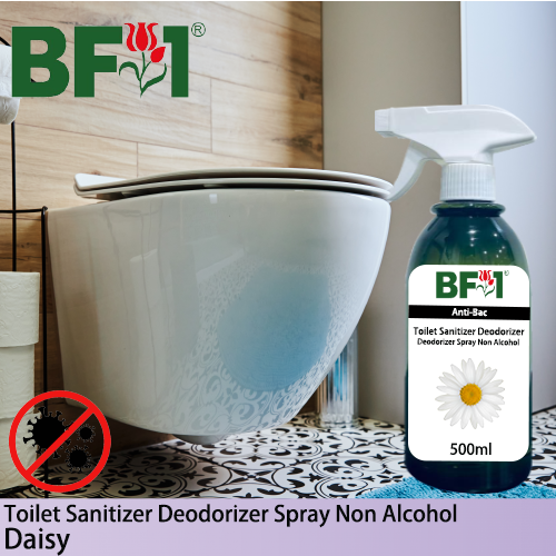 (ABTSD) Daisy Anti-Bac Toilet Sanitizer Deodorizer Spray - Non Alcohol - 500ml