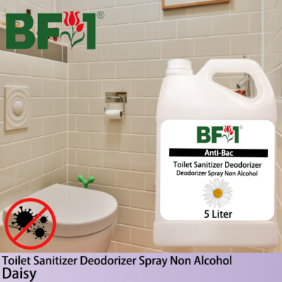 (ABTSD) Daisy Anti-Bac Toilet Sanitizer Deodorizer Spray - Non Alcohol - 5L