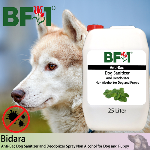 Anti-Bac Dog Sanitizer and Deodorizer Spray (ABPSD-Dog) - Non Alcohol with Bidara - 25L for Dog and Puppy ⭐⭐⭐⭐⭐