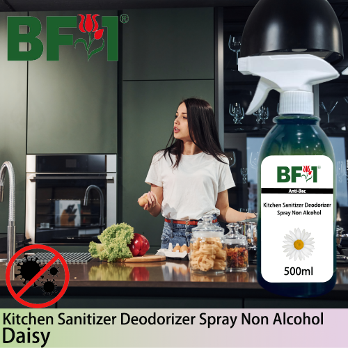 (ABKSD) Daisy Anti-Bac Kitchen Sanitizer Deodorizer Spray - Non Alcohol - 500ml