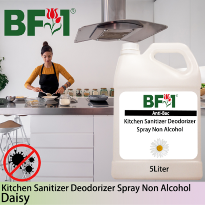 (ABKSD) Daisy Anti-Bac Kitchen Sanitizer Deodorizer Spray - Non Alcohol - 5L