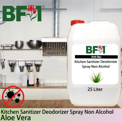 (ABKSD) Aloe Vera Anti-Bac Kitchen Sanitizer Deodorizer Spray - Non Alcohol - 25L