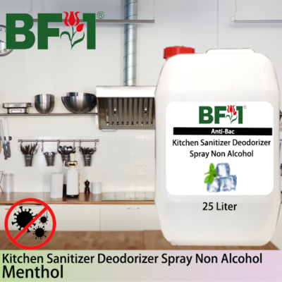 (ABKSD) Menthol Anti-Bac Kitchen Sanitizer Deodorizer Spray - Non Alcohol - 25L