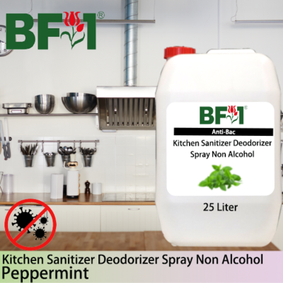 (ABKSD) mint - Peppermint Anti-Bac Kitchen Sanitizer Deodorizer Spray - Non Alcohol - 25L