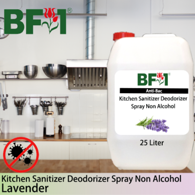 (ABKSD) Lavender Anti-Bac Kitchen Sanitizer Deodorizer Spray - Non Alcohol - 25L