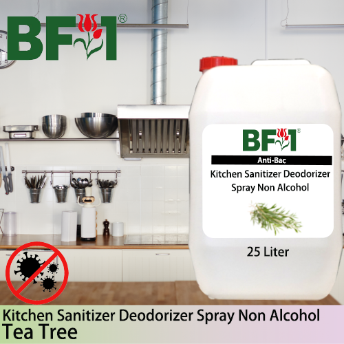 (ABKSD) Tea Tree Anti-Bac Kitchen Sanitizer Deodorizer Spray - Non Alcohol - 25L
