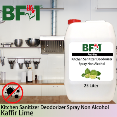 (ABKSD) lime - Kaffir Lime Anti-Bac Kitchen Sanitizer Deodorizer Spray - Non Alcohol - 25L
