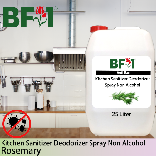 (ABKSD) Rosemary Anti-Bac Kitchen Sanitizer Deodorizer Spray - Non Alcohol - 25L