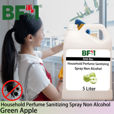 Anti-Bac Household Perfume Sanitizing Spray Non Alcohol (ABHP) - Apple - Green Apple - 5L