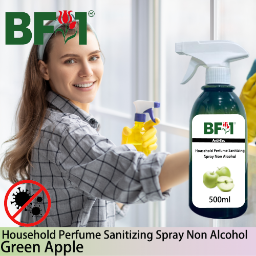 Anti-Bac Household Perfume Sanitizing Spray Non Alcohol (ABHP) - Apple - Green Apple - 500ml