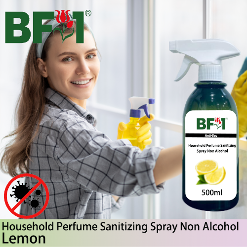 Anti-Bac Household Perfume Sanitizing Spray Non Alcohol (ABHP) - Lemon - 500ml