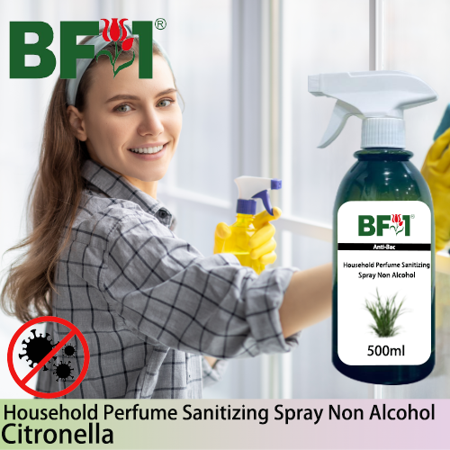 Anti-Bac Household Perfume Sanitizing Spray Non Alcohol (ABHP) - Citronella - 500ml