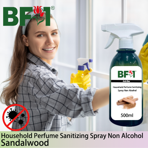 Anti-Bac Household Perfume Sanitizing Spray Non Alcohol (ABHP) - Sandalwood - 500ml