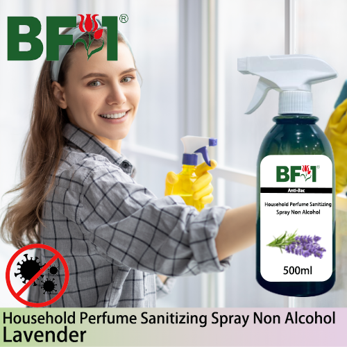 Anti-Bac Household Perfume Sanitizing Spray Non Alcohol (ABHP) - Lavender - 500ml