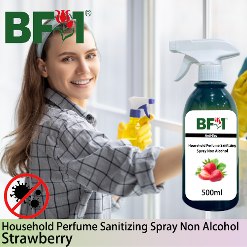 Anti-Bac Household Perfume Sanitizing Spray Non Alcohol (ABHP) - Strawberry - 500ml