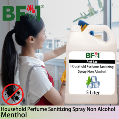 Anti-Bac Household Perfume Sanitizing Spray Non Alcohol (ABHP) - Menthol - 5L