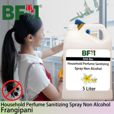 Anti-Bac Household Perfume Sanitizing Spray Non Alcohol (ABHP) - Frangipani - 5L