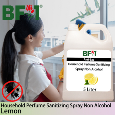 Anti-Bac Household Perfume Sanitizing Spray Non Alcohol (ABHP) - Lemon - 5L